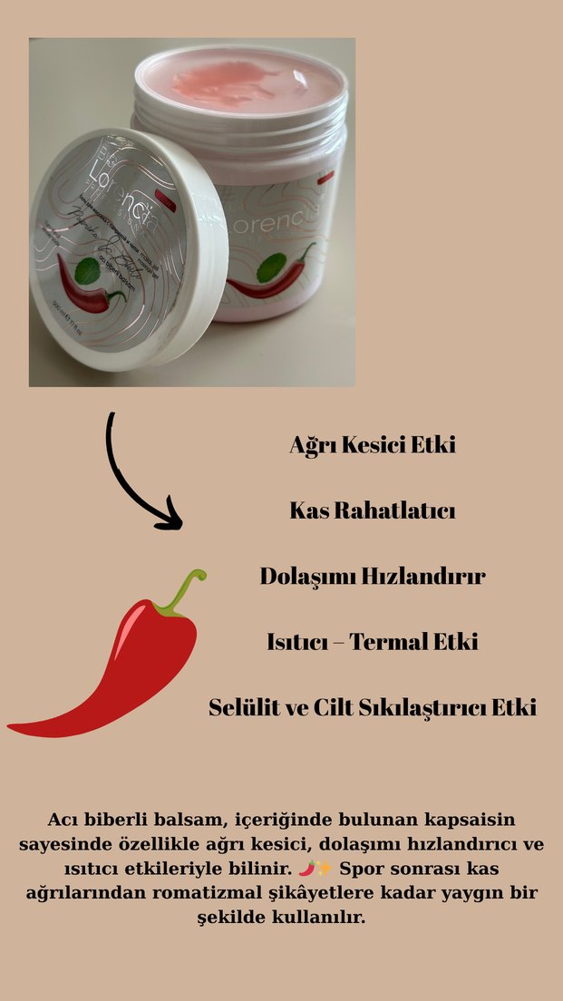 Lorencla Biber Özlü SELÜLİT Vücut Kremi - Görsel 2