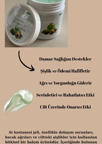 Lorence Profesyonel Vücut Kremi - Görsel 2