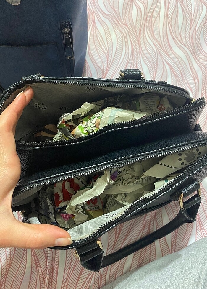 Orijinal madame deri çanta - Görsel 4