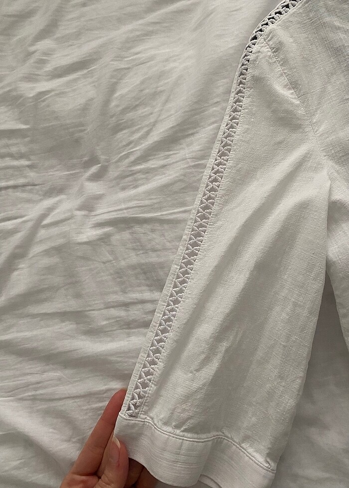 Yarım kol yazlık gömlek - Görsel 3