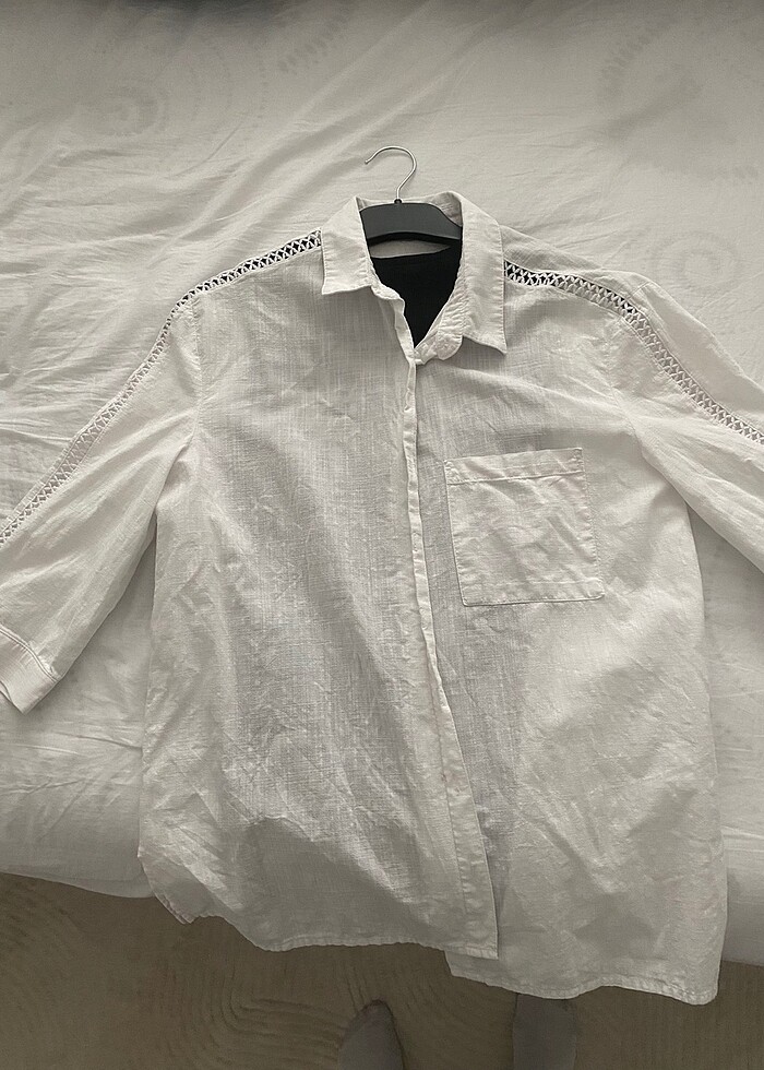 Yarım kol yazlık gömlek - Görsel 4