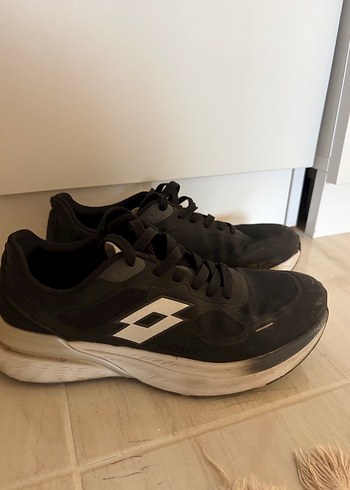 Siyah Bağcıklı Erkek Spor Ayakkabı - Görsel 2