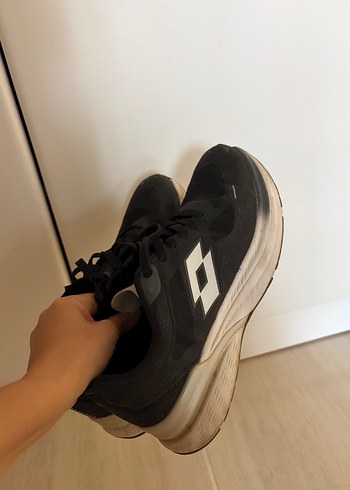 Siyah Bağcıklı Erkek Spor Ayakkabı - Görsel 6