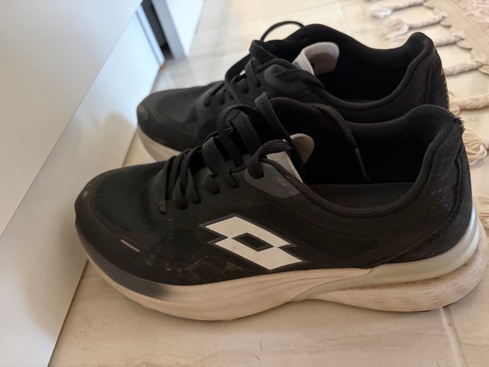 Siyah Bağcıklı Erkek Spor Ayakkabı - Görsel 4