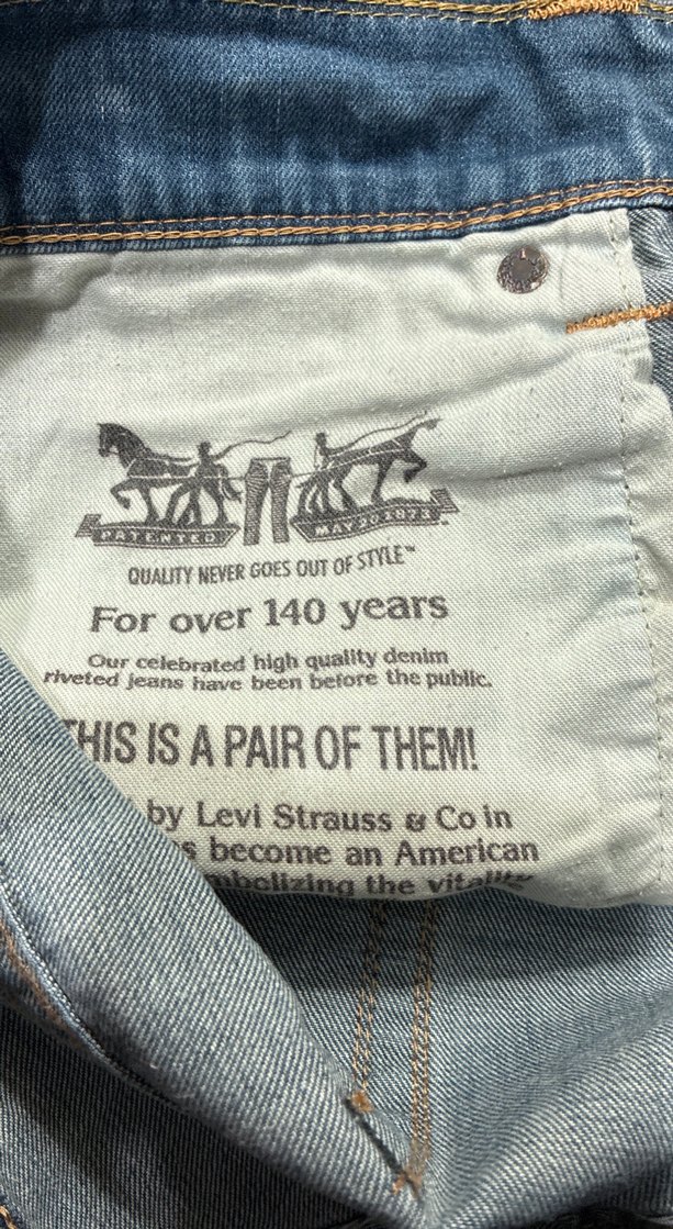 Levis 511 jean/kot pantolon — görsel 5/6