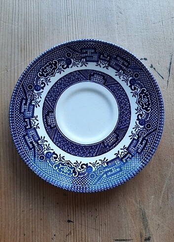  Beden mavi Renk İngiliz Çay fincanı tabağı 
