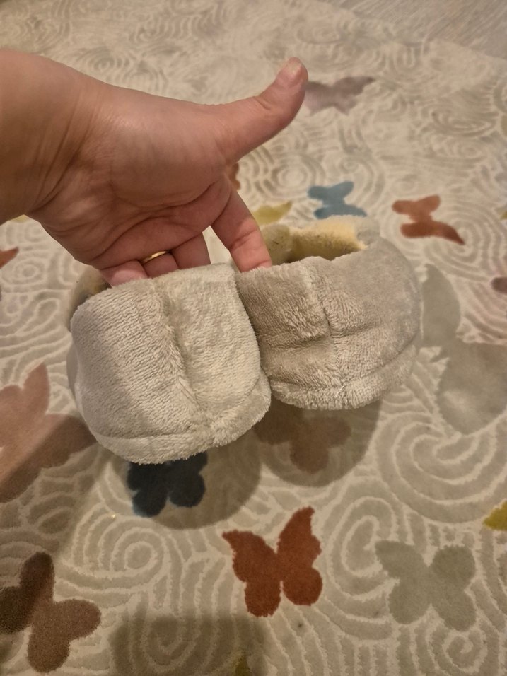 29 Numara Çocuk  Nakışlı Sıcak Ev Terliği - Görsel 3