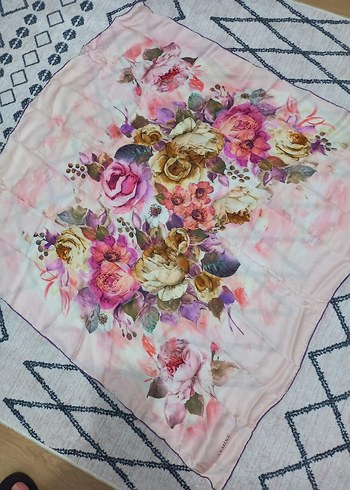 %100 İpek Armine Eşarp - Görsel 3