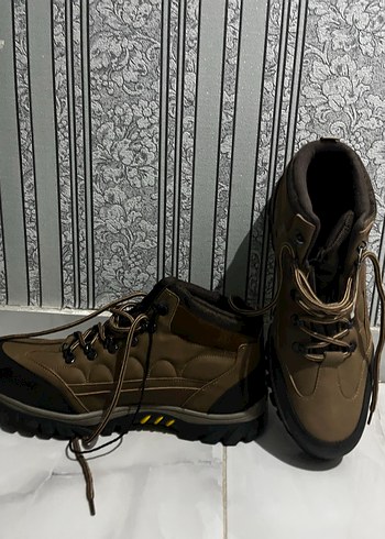 Kahverengi Kamuflaj Bağcıklı Outdoor Erkek Ayakkabı - Görsel 3