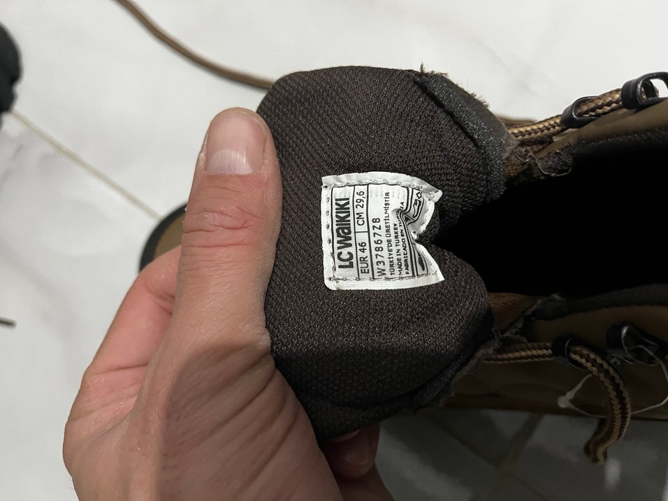 Kahverengi Kamuflaj Bağcıklı Outdoor Erkek Ayakkabı - Görsel 2