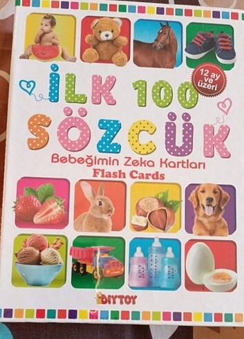  Beden Bebeğimin ilk zeka kartları 100lü