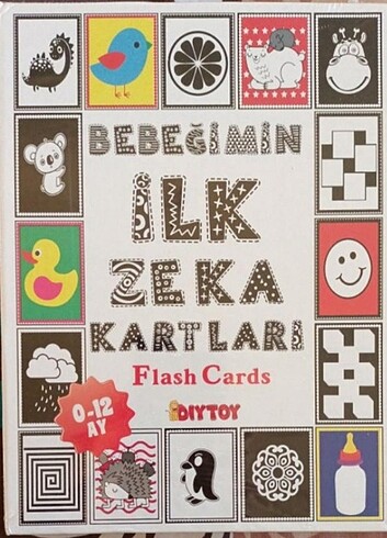  Beden Renk Bebeğimin ilk zeka kartları 100lü