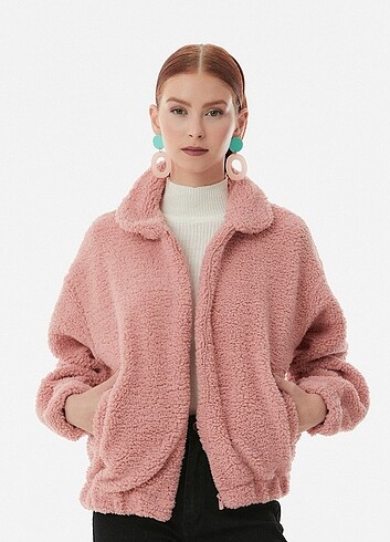 peluş mont 