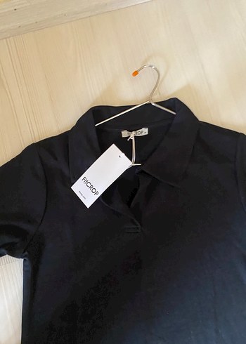 Siyah Midi Kısa Kollu Fitted Elbise - Görsel 3