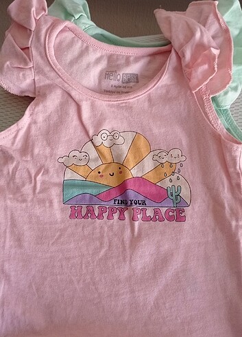 6 Ay Beden Hello Baby tişört