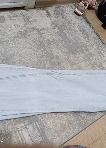 Diğer Bu mavisi denim kot likrasız