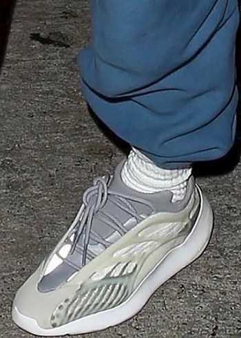 Adidas Adidas Yeezy Lila Spor Ayakkabı