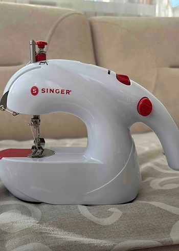  Beden Renk Mini Beyaz Singer Dikiş Makinesi