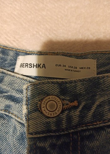 Bej Midi Boy Salaş erkek Denim Şort - Görsel 3