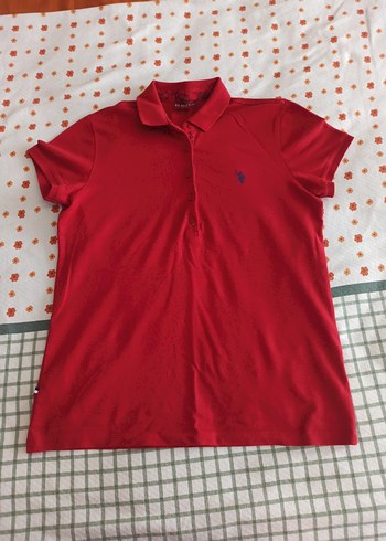 U.S. Polo Assn. Kırmızı kadın Polo Tişört