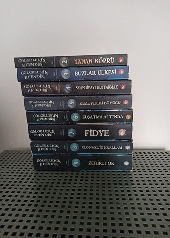 Gölge Efendisi Serisi - 8 Kitap Seti - Görsel 2