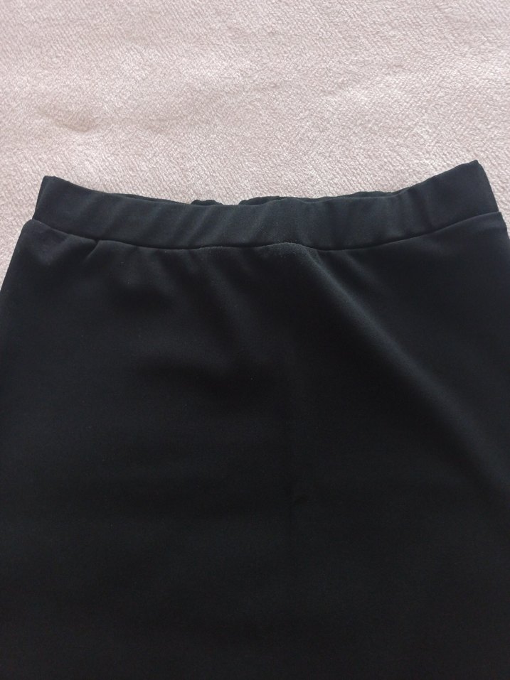 Siyah Midi Kadın Kalem Etek - Görsel 2