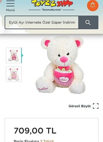 Beden Mutlu yıllar peluş ayıcık