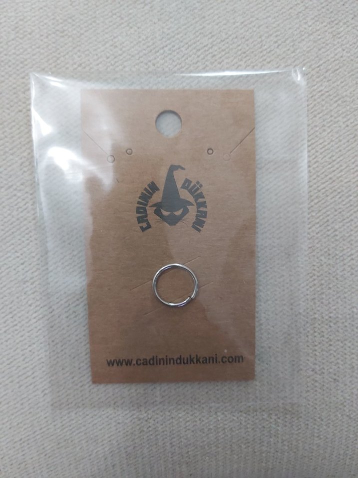 Çelik Kilitli Halka Piercing - Görsel 4