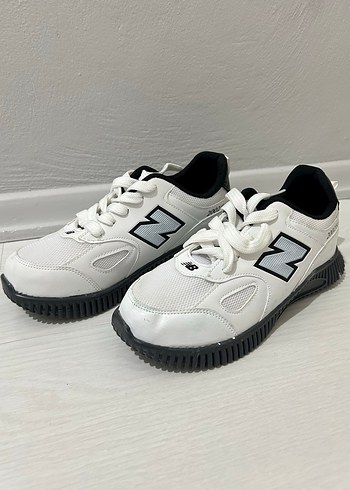 Beyaz Kadın Spor Ayakkabı Platform Topuklu - Görsel 3