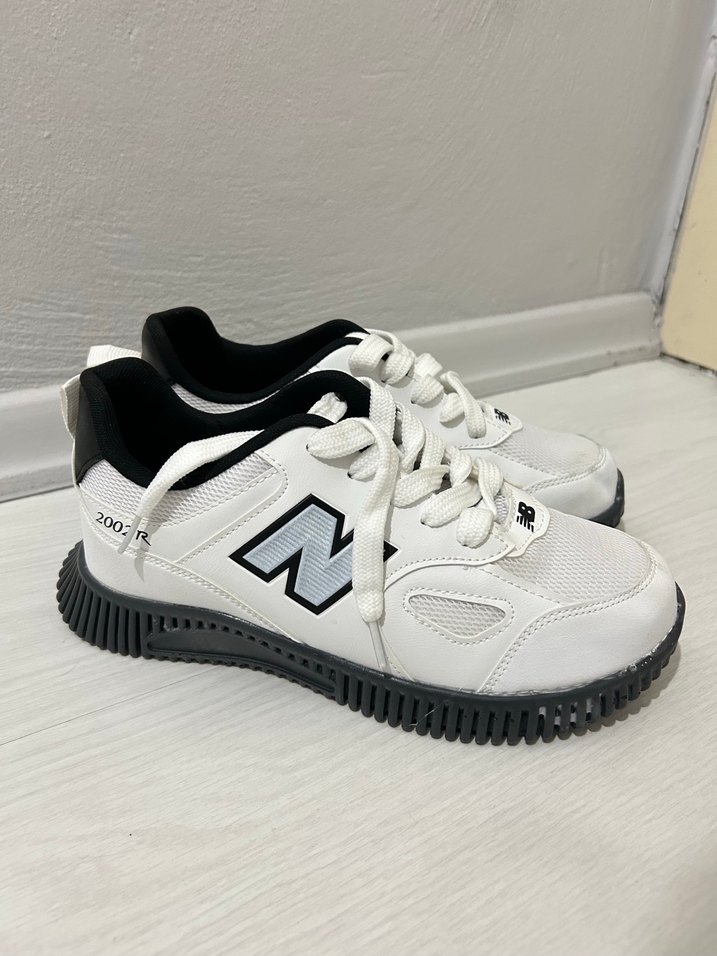 Beyaz Kadın Spor Ayakkabı Platform Topuklu - Görsel 2