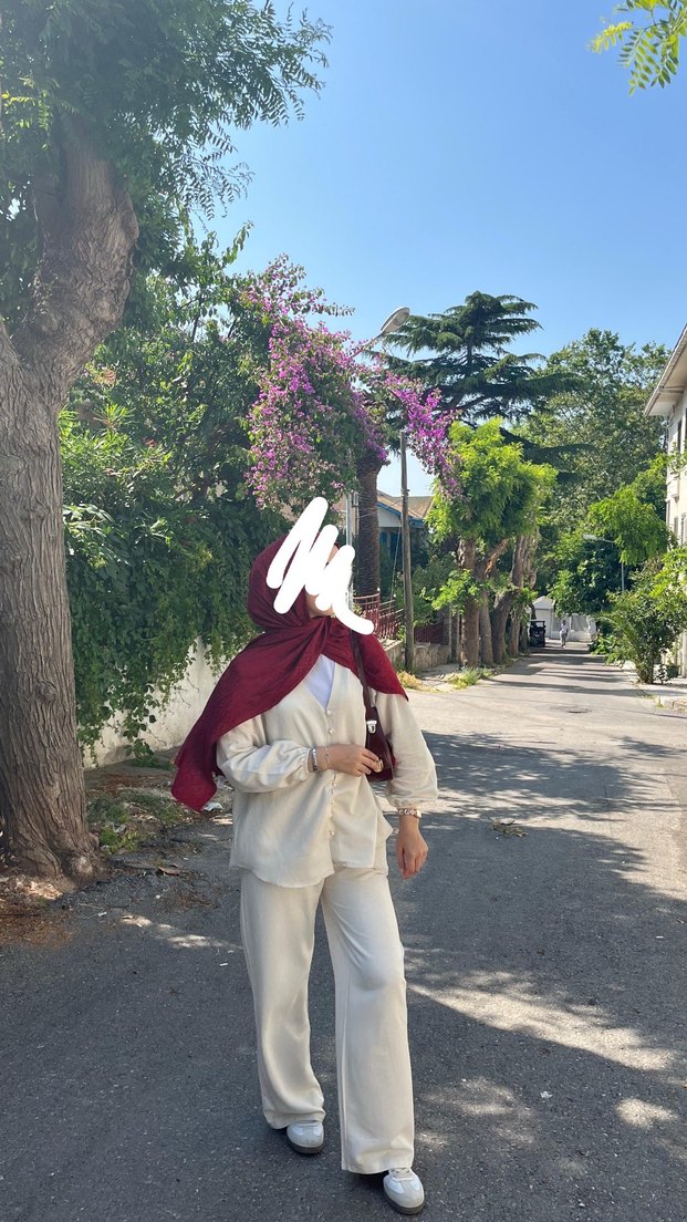 Beyaz Kadın takım - Görsel 3