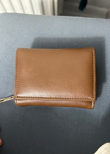 Deri Fermuarlı Kadın Cüzdanı - Görsel 2