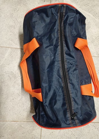 Diğer Erkek Lacivert Spor Çantası Fermuarlı