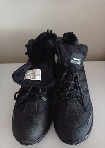 Siyah Erkek Street Wear Botlar Velcro