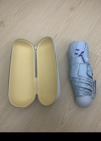 MAVİ MİNİ KAPSÜL ŞEMSİYE - Görsel 2