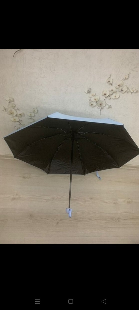 MAVİ MİNİ KAPSÜL ŞEMSİYE - Görsel 5