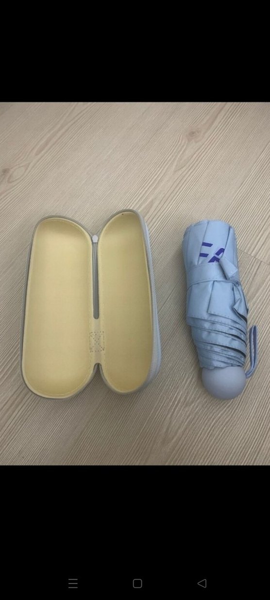 MAVİ MİNİ KAPSÜL ŞEMSİYE - Görsel 2