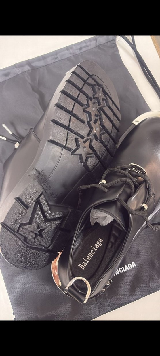 BALENCİAGA YÜKSEK TABAN SİYAH ERKEK  AYAKKABI - Görsel 5