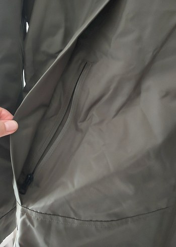 BURBBERY LOGO BASKILI KAPÜŞONLU CEKET - Görsel 9