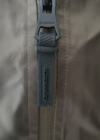 BURBBERY LOGO BASKILI KAPÜŞONLU CEKET - Görsel 4