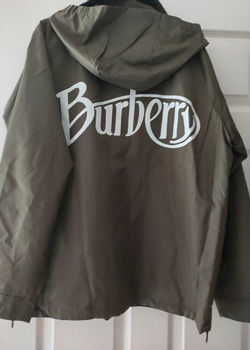 BURBBERY LOGO BASKILI KAPÜŞONLU CEKET - Görsel 6