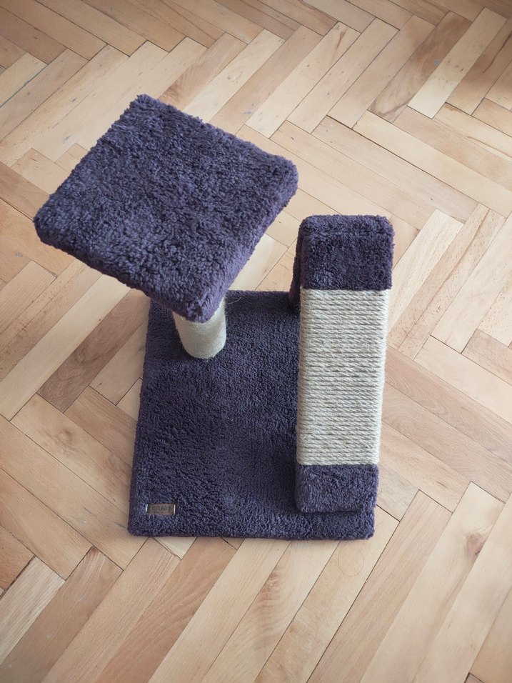 Gri Kediler İçin Tırmalama Tahtası - Görsel 3