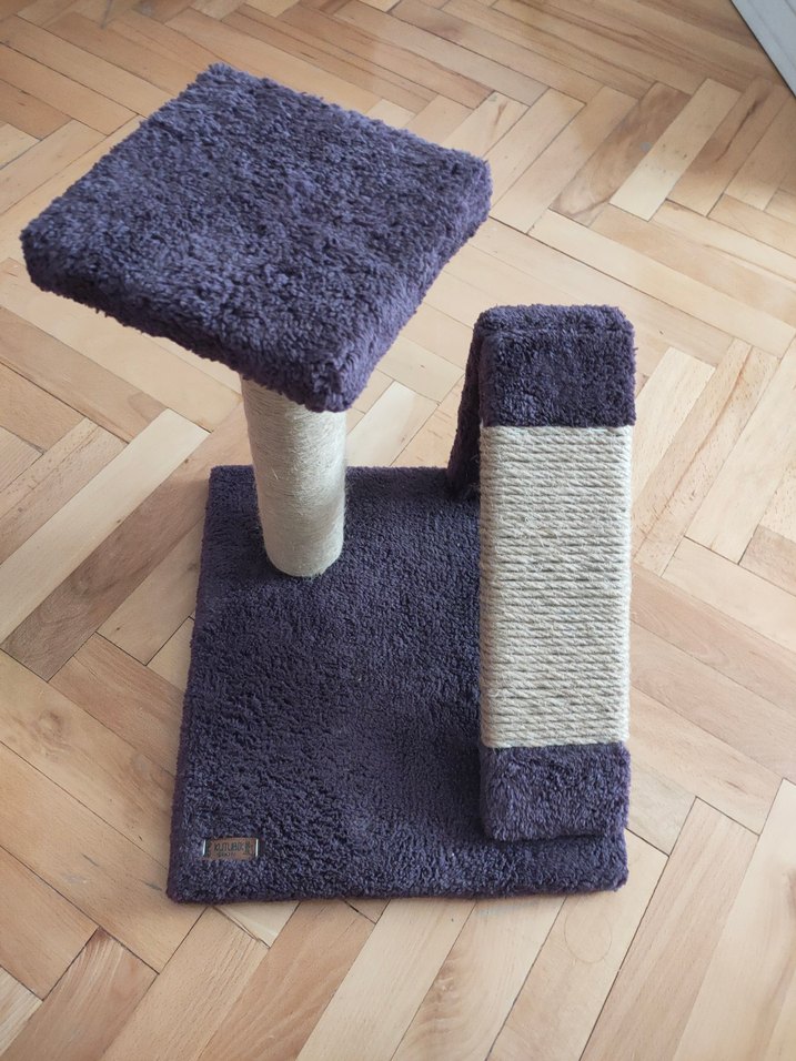 Gri Kediler İçin Tırmalama Tahtası - Görsel 2