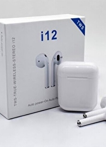 Efsane i12 airpods şarjlı kulaklık beyaz