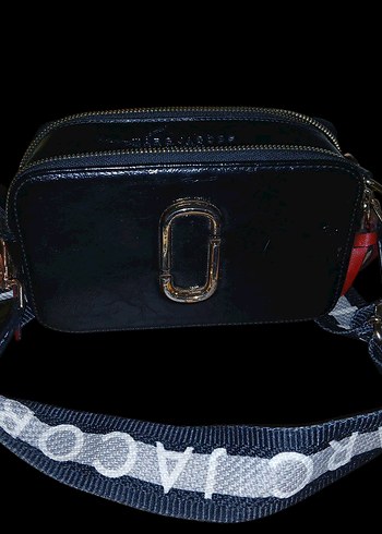 Kadın Siyah Yılan Derisi Desenli Deri Çapraz Çanta - Görsel 2