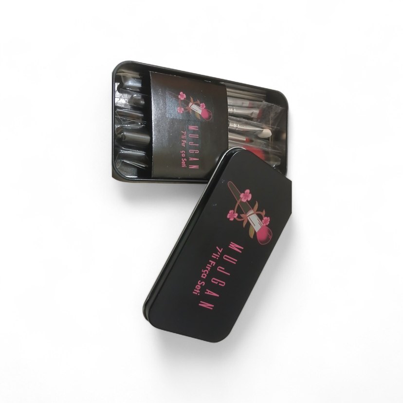 Mujgan 7'li Makyaj Fırça Seti - Pastel - Görsel 4