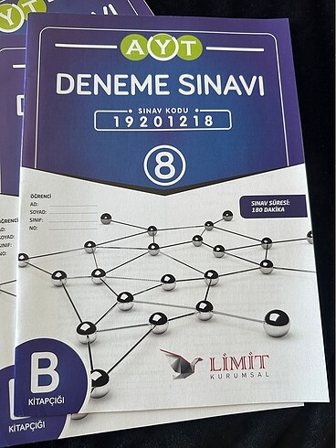  Beden Renk Limit yayınları ayt deneme sınavları