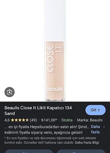 Beaulis kapatıcı 134 