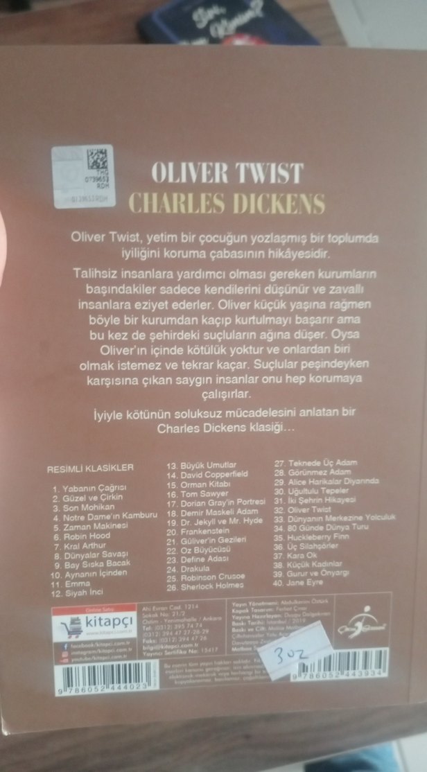 Oliver Twist - Charles Dickens - Görsel 2