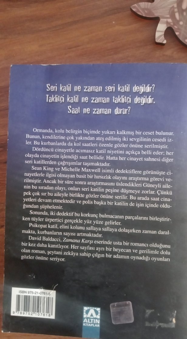 Zamana Karşı - David Baldacci - Görsel 2